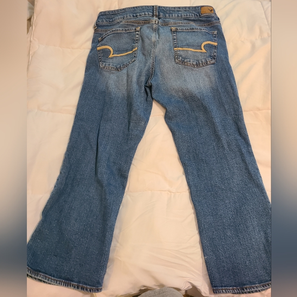 American Eagle Artist Crop Size 14